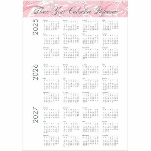 House of Doolittle BCA Pink Cover Monthly Wirebound Journal - Julian Dates - Monthly - 12 Month - - (HOD5226)
