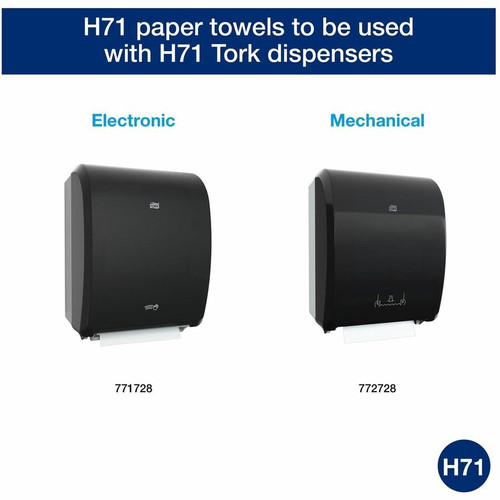 TORK Roll Hand Towel White H71 - Tork Roll Hand Towel White H71, Advanced, Fast Absorbency, 6 x (TRK7171050)