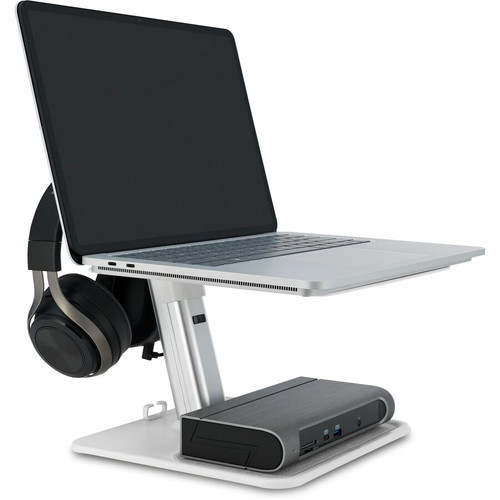 Kensington SmartView Organizing Laptop Riser - Up to 16" Screen Support - Metal, Rubber - White (KMW50825)
