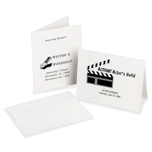 Avery Printable Note Cards, Two-Sided Printing, 4-1/4" x 5-1/2" , 60 Cards (5315) - 97 - 4 x 5 (AVE5315)