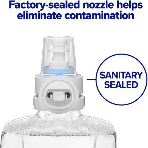 PURELL CS4 HEALTHY SOAP Mild Foam Refill - 42.3 fl oz (1250 mL) - Dirt Remover, Kill Germs - - (GOJ517404)