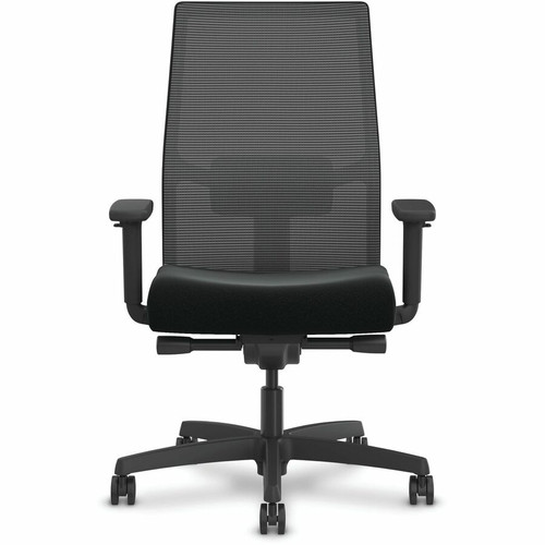 HON Ignition Seating Mid-back Task Chair - Mid Back - Black - Armrest - 1 Each (HONI2MM2AMC10BT)