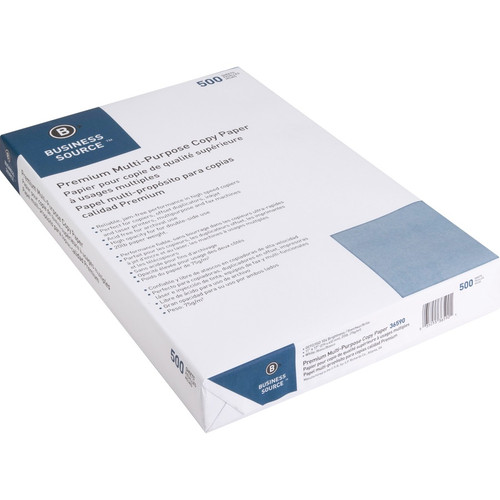 Business Source Premium Multipurpose Copy Paper - 92 Brightness - Ledger/Tabloid - 11" x 17" - 20 - (BSN36590)