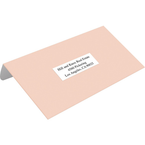 Avery Address Label - 3 2/5" Height x 9" Width x 11 1/5" Length - Permanent Adhesive - - Matte (AVE05334)