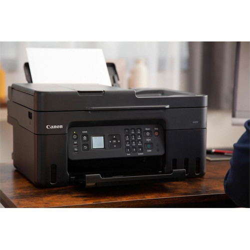 Canon PIXMA G4270 Wireless Inkjet Multifunction Printer - Color - Black - - Manual Duplex Print - - (CNMG4270)