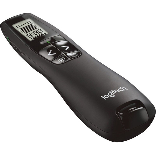 Logitech R800 Laser Presentation Remote - For Visual Presenter LCD - Radio Frequency - 100 ft - AAA (LOG910001350)
