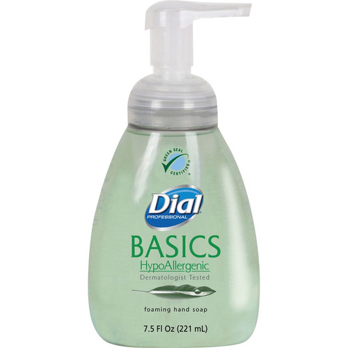 Dial Professional Basics HypoAllergenic Foaming Hand Soap - Honeysuckle ScentFor - 7.5 fl oz (221.8 (DIA06042CT)