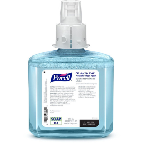 PURELL ES4 CRT HEALTHY SOAP Naturally Clean Foam Refill - Citrus ScentFor - 40.6 fl oz (1200 - (GOJ507102)