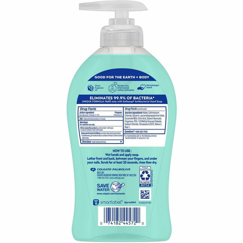 Softsoap Antibacterial Soap Pump - Fresh Citrus ScentFor - 11.3 fl oz (332.7 mL) - Pump Bottle - - (CPCUS03563ACT)