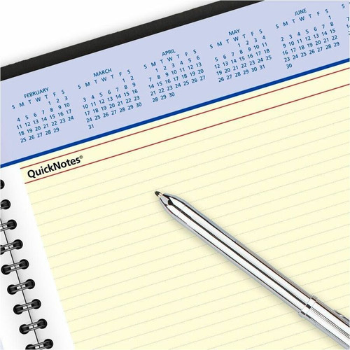 At-A-Glance QuickNotes Appointment Book Planner - Large Size - Julian Dates - Weekly, Monthly - 12 (AAG760105)