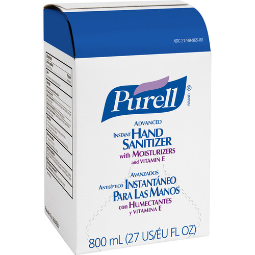PURELL Hand Sanitizer Gel Refill - 27.1 fl oz (800 mL) - Kill Germs - Hand - Moisturizing - - (GOJ965712)
