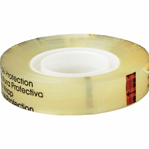 Scotch Permanent Double-Sided Tape - 1/2"W - 25 yd Length x 0.50" Width - 1" Core - Permanent - - - (MMM66512900)