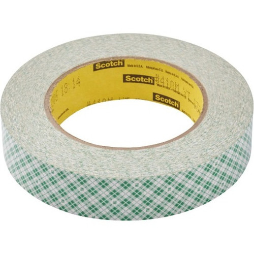 Scotch Double-Coated Paper Tape - 36 yd Length x 1" Width - 6 mil Thickness - 3" Core - 5 mil - - - (MMM410M1)