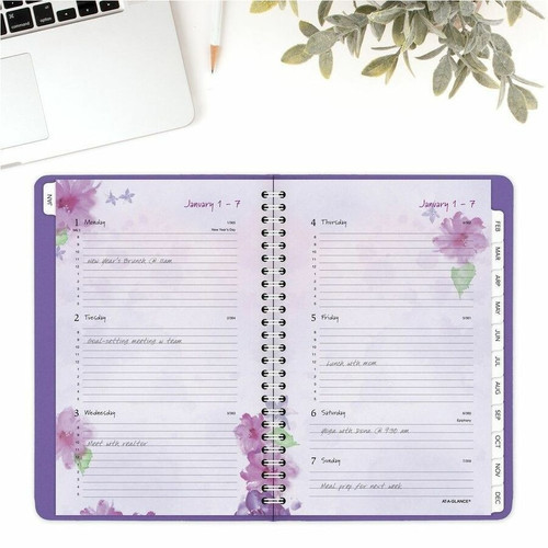 At-A-Glance Beautiful Day Appointment Book Planner - Small Size - Julian Dates - Weekly, Monthly - (AAG938P200)
