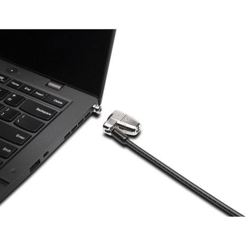 Kensington ClickSafe 2.0 Keyed Laptop Lock - Keyed Lock - Black - Carbon Steel - 6 ft - For (KMW64435)