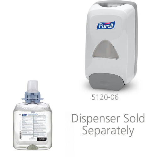 PURELL Hand Sanitizer Foam Refill - 40.6 fl oz (1200 mL) - Kill Germs - Hand - Moisturizing - (GOJ519204CT)