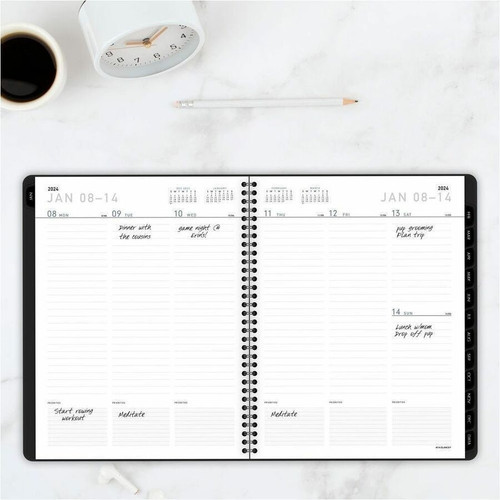 At-A-Glance Contemporary Lite Planner - Large Size - Monthly, Weekly - 12 Month - January 2024 - - (AAG7095XL05)