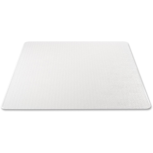 Deflecto SuperMat for Carpet - Carpeted Floor - 60" Length x 46" Width - Vinyl - Clear - 1Each (DEFCM14443F)