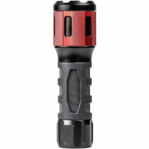 Dorcy Ultra HD Series Twist Flashlight - 360 lm Lumen - 3 x AAA - Battery - Impact Resistant - Red (DCY414347)