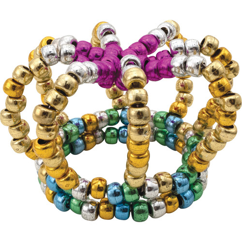 Crayola Pony Beads - Key Chain, Project, Party, Classroom, Necklace, Bracelet - 400 Piece(s) - 400 (PACP355403CRA)