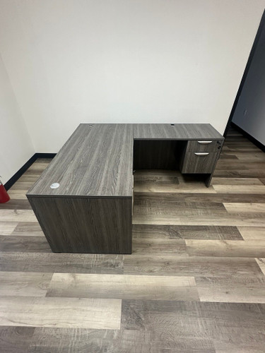 Classic Laminate L-Shaped Desk with Optional Drawers (MOS100001)