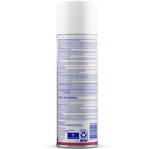 Lysol I.C. Foam Disinfectant - Ready-To-Use - 24 fl oz (0.8 quart)Aerosol Spray Can - 12 / Carton - (RAC95524CT)