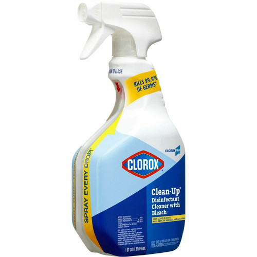 CloroxPro Clean-Up Disinfectant Cleaner with Bleach - Ready-To-Use - 32 fl oz (1 quart) - 1 (CLO35417)
