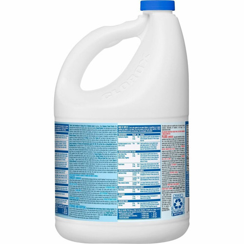 CloroxPro Germicidal Bleach - For Laundry - Concentrate - 121 fl oz (3.8 quart) - 3 / Carton (CLO30966CT)