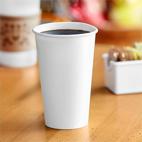 Solo 10 oz Paper Hot Cups - 50.0 / Bag - 20 / Carton - White - Paper - Hot Drink, Cold Drink, (SCC370W2050)