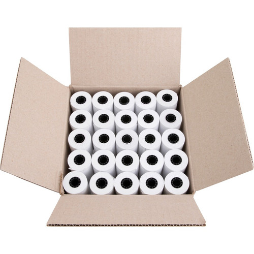 Business Source Portable Printer Thermal Rolls - 2 1/4" x 55 ft - 50 / Carton - BPA Free - White (BSN98101)