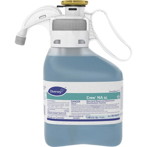 Diversey Non-acid Bowl/Bathroom Cleaner - Concentrate - 47.3 fl oz (1.5 quart) - Floral Scent - 2 / (DVO5019237CT)