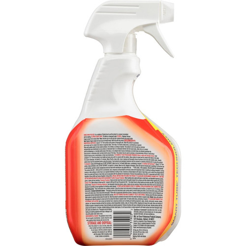 CloroxPro Disinfecting Bio Stain & Odor Remover Spray - Ready-To-Use - 32 fl oz (1 quart) - 432 / - (CLO31903PL)