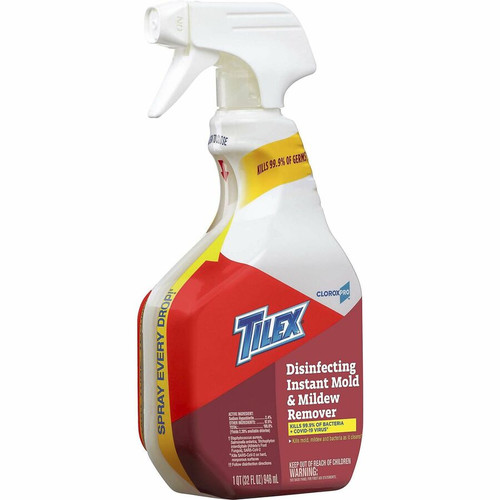 CloroxPro Tilex Disinfecting Instant Mold and Mildew Remover Spray - 32 fl oz (1 quart) - / (CLO35600BD)