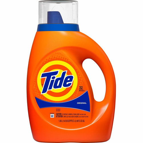 Tide Original Laundry Detergent - Concentrate - 46 fl oz (1.4 quart) - Original Scent - 6 / Carton (PGC40213CT)