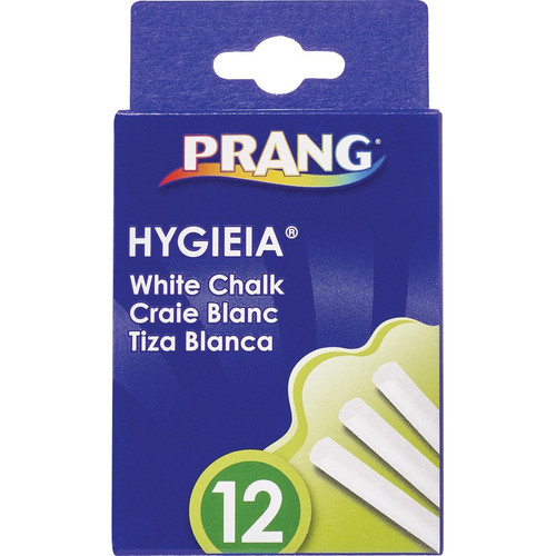 Prang Nontoxic Chalk Sticks - 3.3" Length - White - 24 / Carton - 12 Per Box (DIX31144CT)