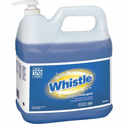 Diversey Whistle Laundry Detergent - Concentrate - 256 fl oz (8 quart) - Floral Scent - 2 / Carton (DVOCBD95769100)