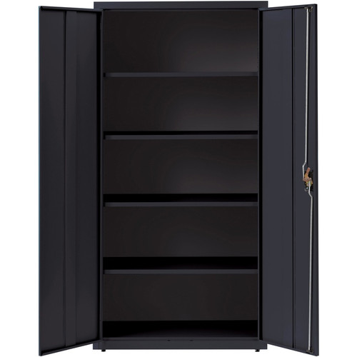 Lorell Fortress Series Storage Cabinet - 36" x 18" x 72" - 5 x Shelf(ves) - Recessed Locking Hinged (LLR41308)