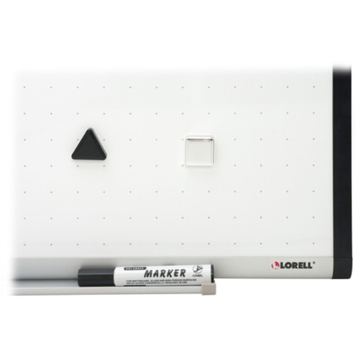 Lorell Signature Series Magnetic Dry-erase Markerboard - 48" (4 ft) Width x 36" (3 ft) Height - - - (LLR69652)