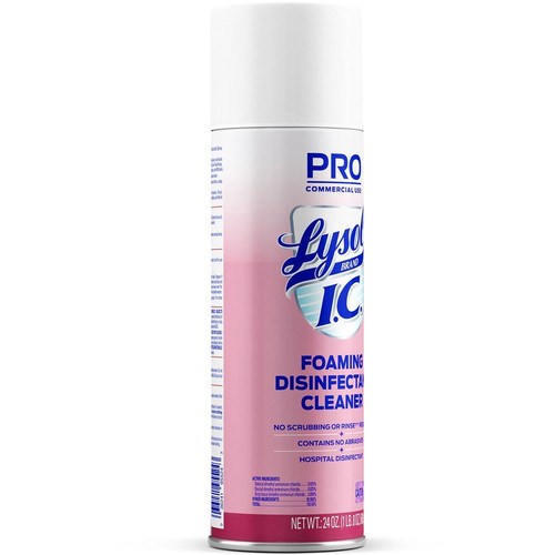 Lysol I.C. Foam Disinfectant - Ready-To-Use - 24 fl oz (0.8 quart)Aerosol Spray Can - 1 Each - - (RAC95524)