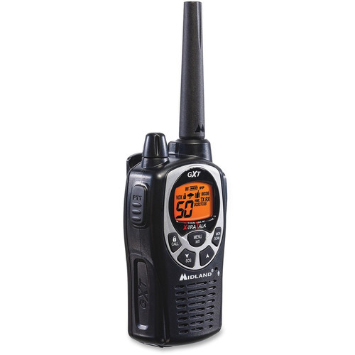 Midland GXT1000VP4 Up to 36 Mile Two-Way Radio - 50 Radio Channels - 22 GMRS - Upto 158400 ft - - - (MROGXT1000VP4)