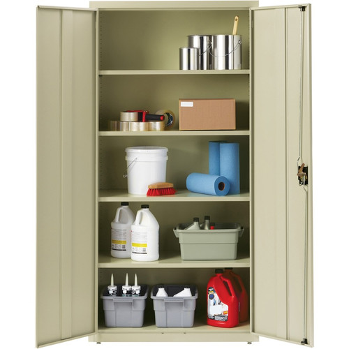 Lorell Fortress Series Storage Cabinet - 36" x 18" x 72" - 5 x Shelf(ves) - Recessed Locking Hinged (LLR41307)