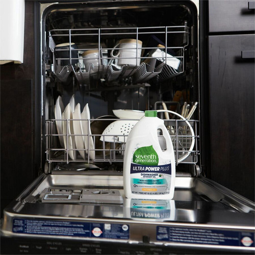 Seventh Generation Ultra Power Plus Dishwasher Detergent - 65 fl oz (2 quart) - Fresh Scent - 6 / - (SEV22929CT)