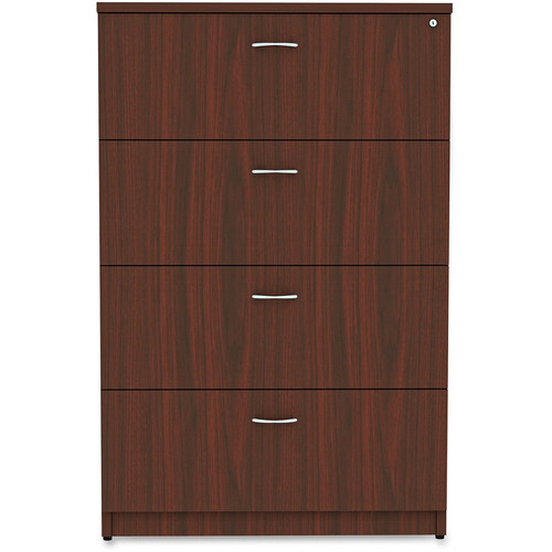 Lorell Essentials Series 4-Drawer Lateral File - 1" Top, 35.5" x 22"54.8" - 4 x File Drawer(s) - (LLR34386)