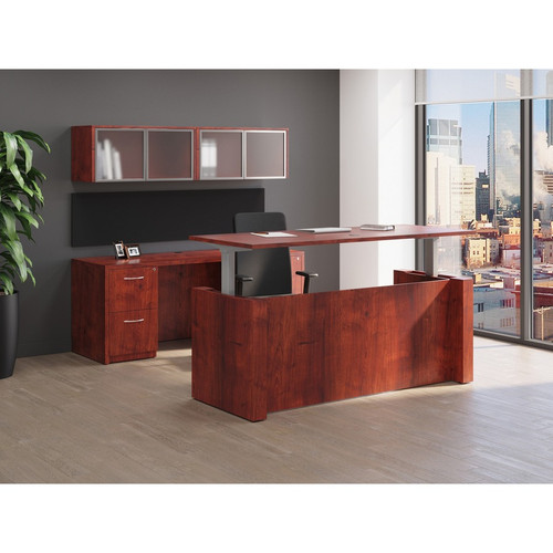 Lorell Essentials Series Rectangular Desk Shell - 72" x 30"29.5" Desk, 0.1" Edge - Material: Metal (LLR69534)