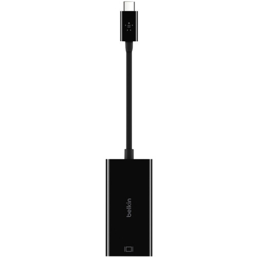 Belkin USB-C to HDMI Adapter Cable, 4k, video adapter - black - Thunderbolt 3/DisplayPort - 1 Pack (BLKB2B144BLK)