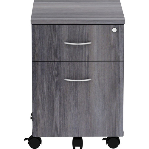 Lorell Relevance Series 2-Drawer File Cabinet - 15.8" x 19.9"22.9" - 2 x File, Box Drawer(s) - (LLR16217)