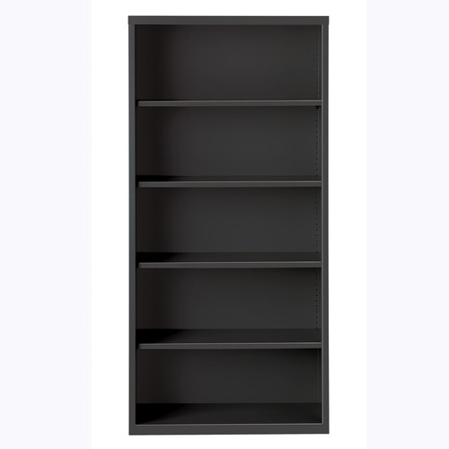 Lorell Fortress Series Bookcase - 34.5" x 13"72" - 5 Shelve(s) - Material: Steel - Finish: Powder - (LLR59694)