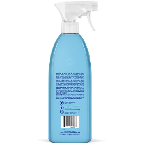 Method Daily Shower Spray Cleaner - 28 fl oz (0.9 quart) - Eucalyptus Mint Scent - 8 / Carton - - (MTH00008CT)