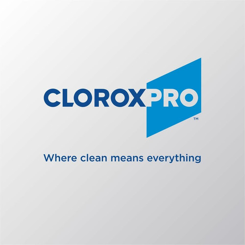 CloroxPro Disinfecting Bio Stain & Odor Remover Refill - 128 fl oz (4 quart) - 4 / Carton - - (CLO31910CT)