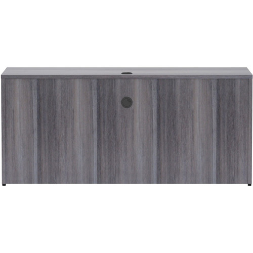 Lorell Essentials Series Credenza Shell - 66" x 24"29.5" Credenza Shell, 1" Top - Finish: Weathered (LLR69596)